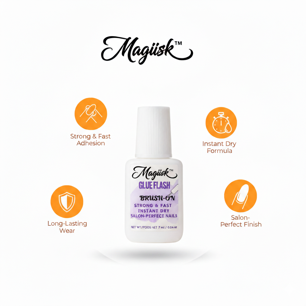 Magiisk™ Glue Flash | Professional Strong & Fast Nail Glue